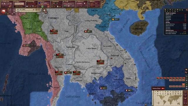 Let's play Victoria 2 HoD - Siam (Pop Demand Mod) - part 27 смотреть онлайн