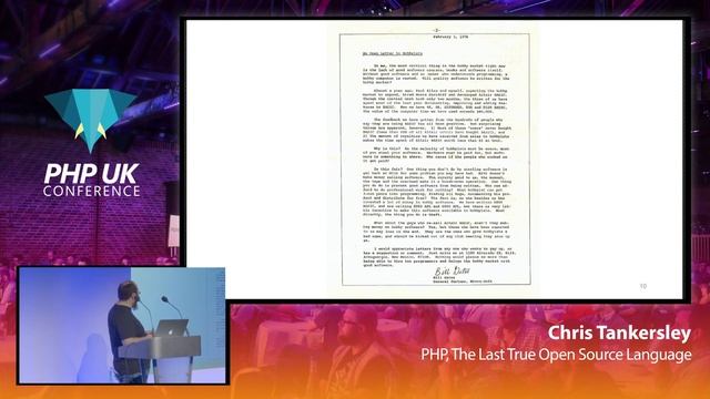 PHP, The Last True Open Source Language - Chris Tankersley - PHP UK 2020 смотреть онлайн