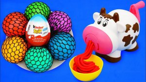 Игрушки для детей. Пластилин Плей-до. Слаймы. Звуки АСМР. Занимательное видео