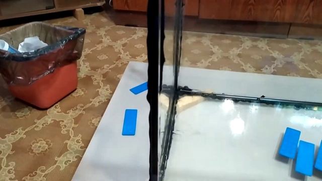 Аквариум своими руками часть 4. Формирование шва аквариума смотреть онлайн