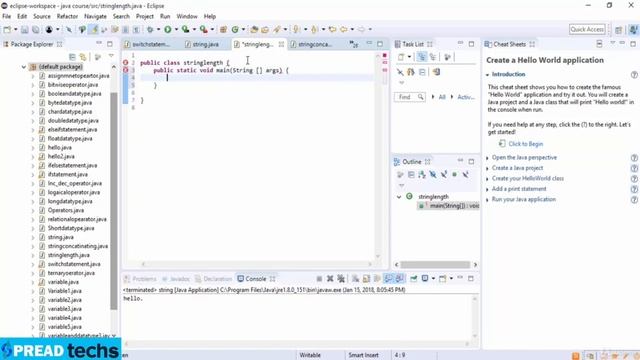 7. Java Strings смотреть онлайн