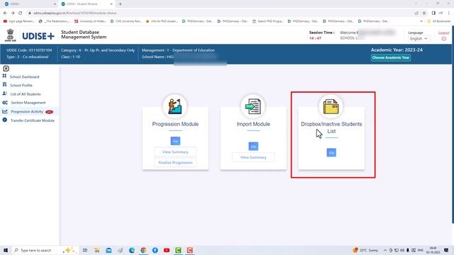 How to Import students from other schools in UDISE Plus in Hindi 2023 24 | Fill Udise plus 2023 24 смотреть онлайн