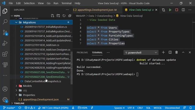 Database seeding in Entity Framework Core | Angular + WebAPI Tutorial смотреть онлайн
