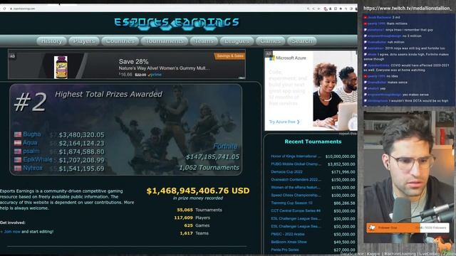 Live Coding Stream: ESports Earnings Data Analysis with Python смотреть онлайн