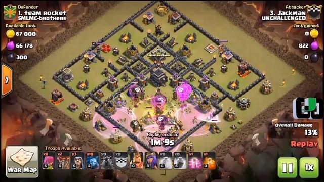 lavaloon attack stragety for th9| New three star attack stragety for 2017|Gaming with jackman смотреть онлайн