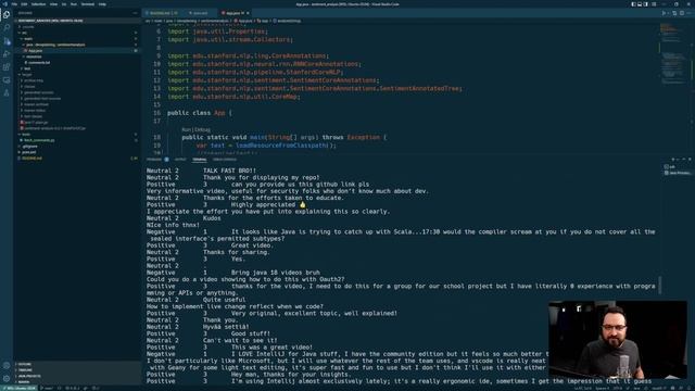 Textual Sentiment Analysis With Java 17 Using A Deep Learning Model | Stanford NLP Core