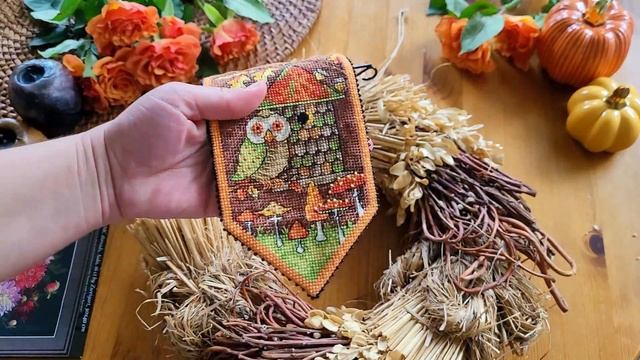 Вишивальні дні 16-31 жовтня. Фініш Весняного Янгола від L&L, Nutcracker Mill Hill. Перезалите відео смотреть онлайн