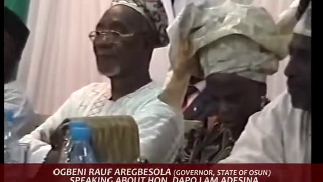H.E RAUF AREGBESOLA SPEAKS ABOUT OMO OLOORE смотреть онлайн