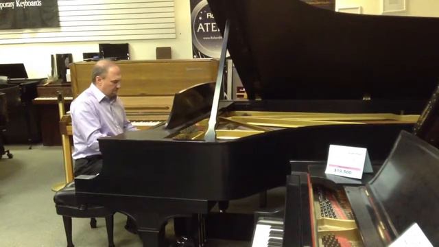 Steinway D grand piano. Sweet sounding Steinway 9 foot concert grand смотреть онлайн