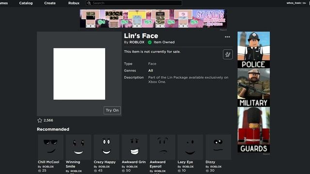 how to have NO FACE on ROBLOX... смотреть онлайн