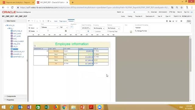 10 Oracle BI Publisher Fundamentals смотреть онлайн
