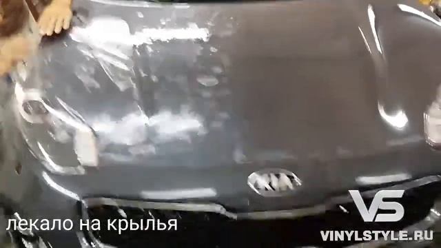 Оклейка Kia Sportage антигравийной пленкой по лекалам смотреть онлайн