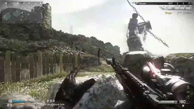 Call of Duty: Ghost первая игра смотреть онлайн