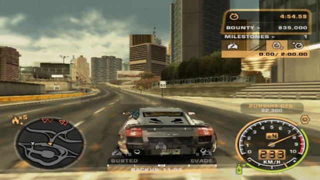 Прохождение Need for Speed Most Wanted(PS2): Погони с ментами продолжаются #34 смотреть онлайн