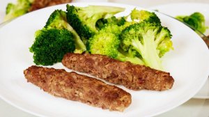 Люля Кебаб без мангала и шампуров. Как приготовить брокколи.