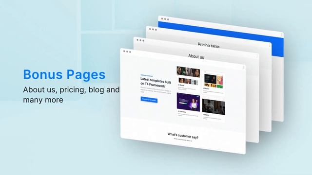 T4 Joomla Framework updated for Bootstrap 5, Joomla 4 and more смотреть онлайн