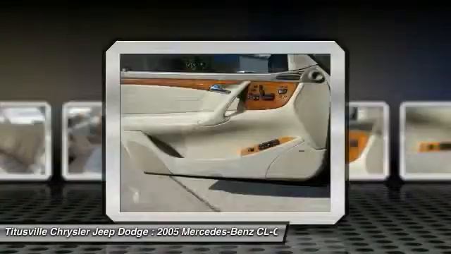 2005 Mercedes-Benz CL-Class Titusville FL P7000 смотреть онлайн