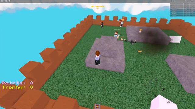 МАЙНКРАФТ в РОБЛОКСЕ ! Побег Кида в ROBLOX карта minecraft - мини игры #КИД смотреть онлайн