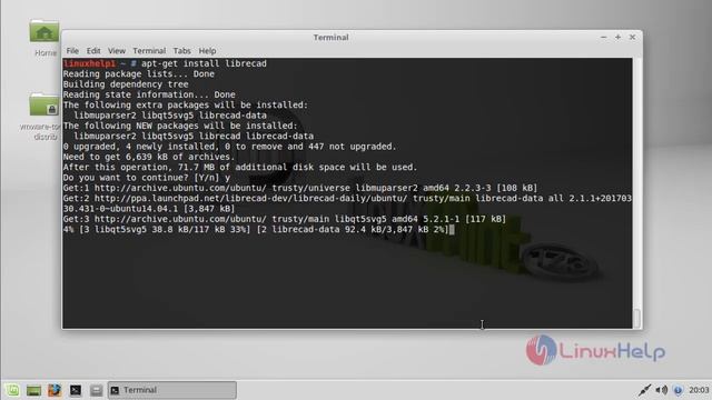 How to install LibreCAD 2.2.0 in Linux Mint 17.3 смотреть онлайн