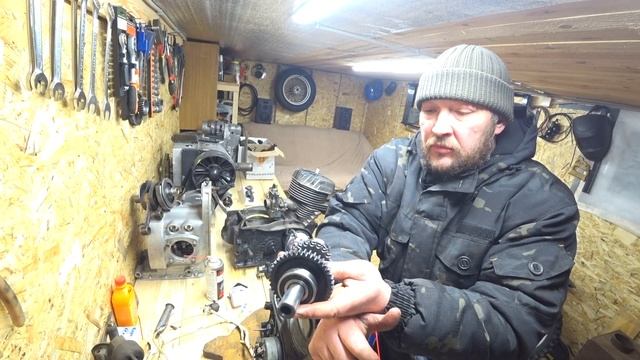 Установка японских подшипников в редуктор снегохода буран смотреть онлайн