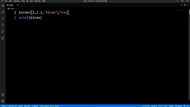 lists and methods Python In Telugu For Beginners смотреть онлайн