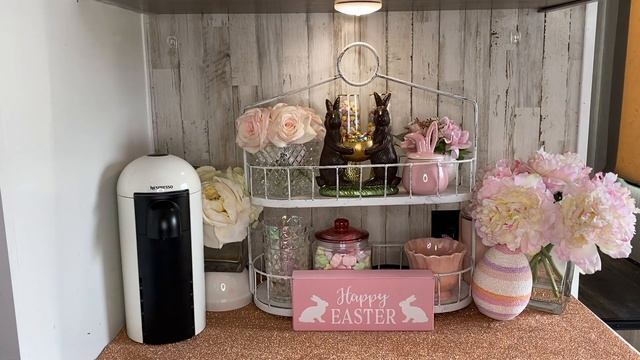 Quarantined! Easter Spring Coffee Bar Decor and Organization смотреть онлайн