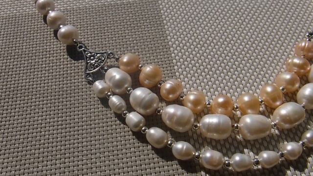 Авторские украшения из жемчуга и лабрадора. natural stones смотреть онлайн