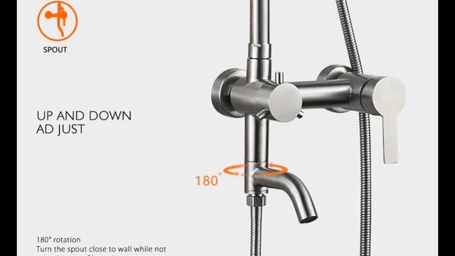 Обзор душевой системы Ledeme L72401 смотреть онлайн