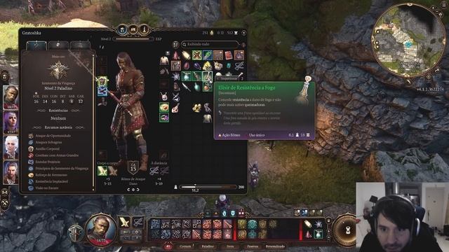ELES FICARAM SEM REAÇAO COM AS CENAS DE BALDUR'S GATE 3 - MELHORES MOMENTOS