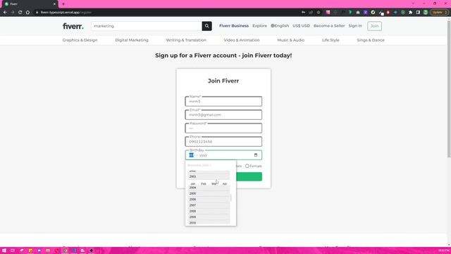 Fiverr Typescript Project смотреть онлайн