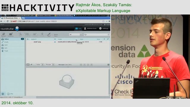 Szakály Tamás, Rajtmár Ákos - eXploitable Markup Language смотреть онлайн
