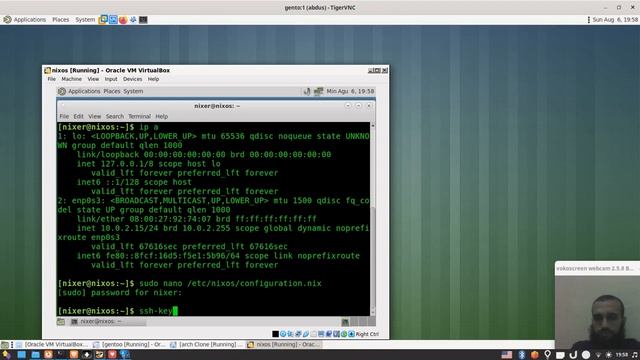 SSH server setup on NixOS and establishing connection to it смотреть онлайн