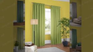 САЛАТОВЫЙ ИНТЕРЬЕР - Какие шторы?
