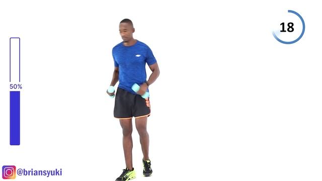 45 Minute Walking Workout to Lose Weight with Weights ? 500 Calories ? смотреть онлайн