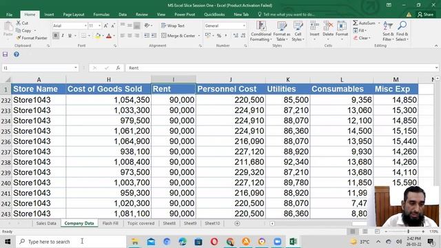 Microsoft Basic & Advance Excel Video Part 10 смотреть онлайн