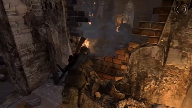 Sniper Elite V2 Gameplay ^ part 6 mission St. Olibartus Church ^ walkthrough смотреть онлайн