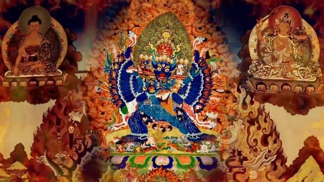 ☸Vajra Bhairava Prayer(Part 1) Yamantaka Sadhana|གཤིན་རྗེ་ཆོ་ག|PowerfulTibetan Monks Chanting смотреть онлайн
