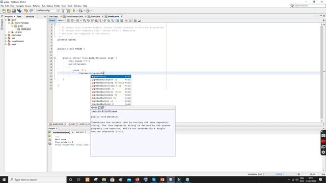 check grade using switch case in java | how to find out grade using switch statement in java смотреть онлайн