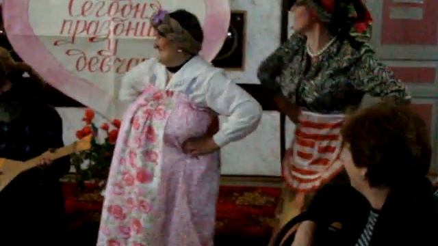 2010 год. Корпоратив 8 марта. Коллектив Новостроевской почты. Сценка " Свадьба". 1 часть. смотреть онлайн