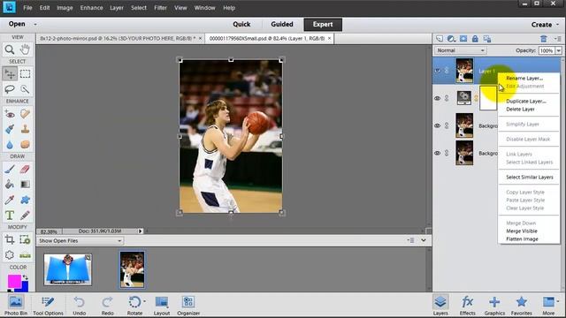 3D Wall of Fame Photoshop Elements Tutorials Part 1 of 2 смотреть онлайн