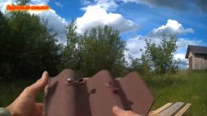 Чем лучше крепить ондулин? Шуруп или гвоздь.