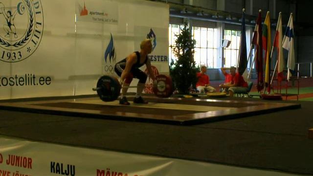 Milko Tokola snatch 124kg (273,4lbs) смотреть онлайн