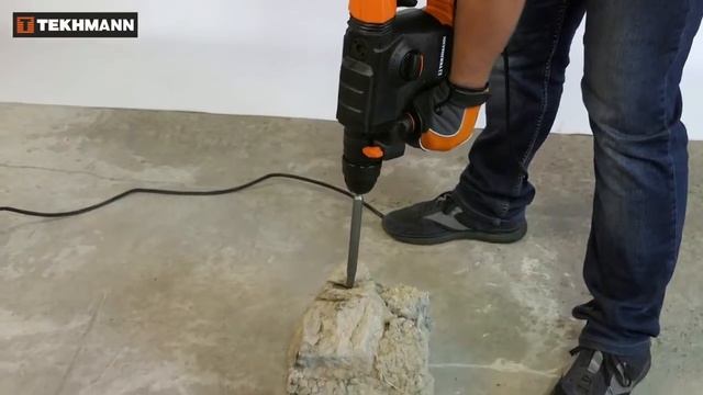 Обзор сравнение перфораторов Tekhmann TRH 1040, TRH 1120, TRH 1120 DFR и TRH 1650