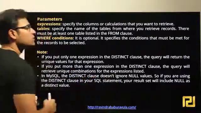11 MySQL - distinct clause - MYSQL CRASH COURSE - INSPIRED STUDY смотреть онлайн