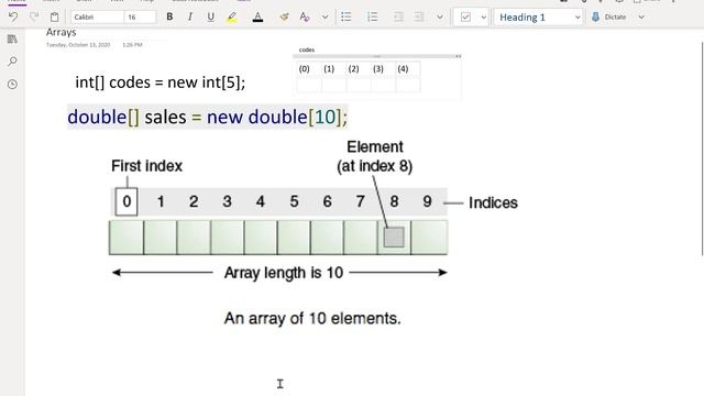 Unit 8 Arrays First Part смотреть онлайн