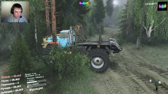 SpinTires обзор мода ( ЗиЛ Терминатор ) Зверюга!!! смотреть онлайн