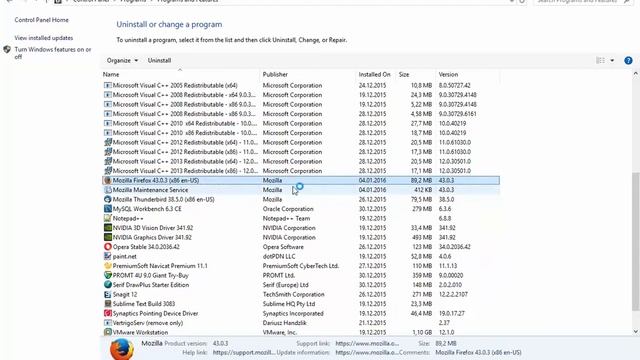 Uninstall / Remove Mozilla Firefox On Windows смотреть онлайн