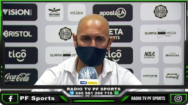 CONFERENCIA DE PRENSA DEL PROFESOR SERGIO ORTEMAN TÉCNICO DEL CLUB OLIMPIA смотреть онлайн