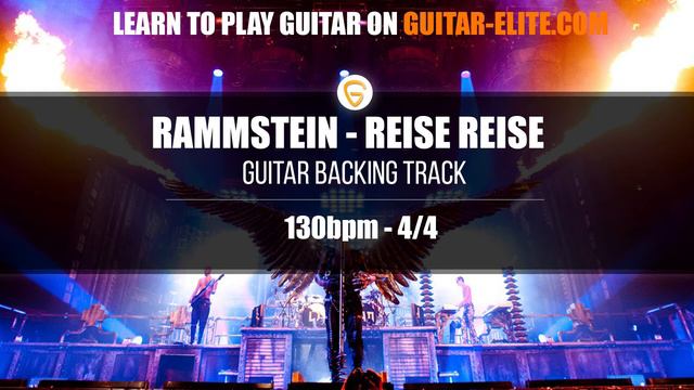 GUITAR BACKING TRACK WITH VOICE | RAMMSTEIN REISE REISE смотреть онлайн