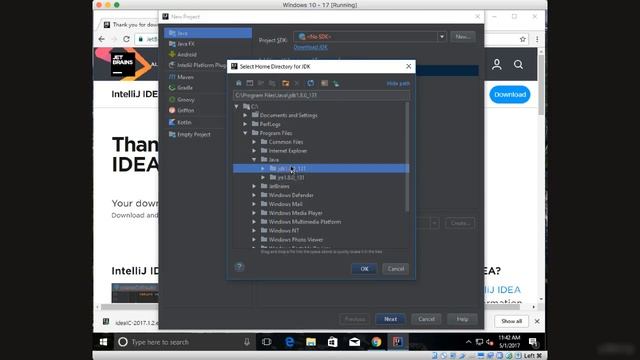 How to Install IntelliJ Our IDE and Run first Java Hello World смотреть онлайн
